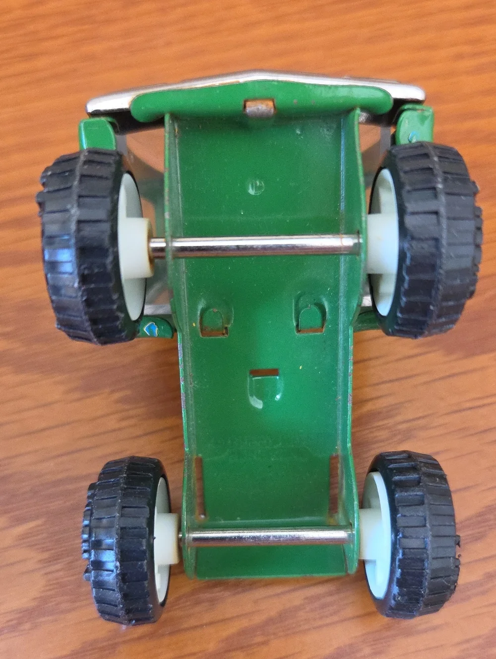 Vtg (3) Buddy L Mini Metal Vehicle Set - Yellow, Orange & Green